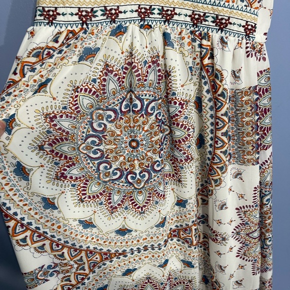 Heart Soul Sleeveless Maxi Dress Mandela Print Size L - Picture 2 of 7